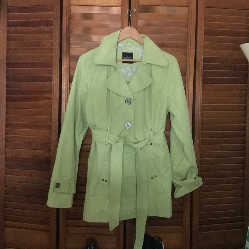 Green (Lima bean color) jacket